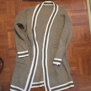 Ash brown cardigan